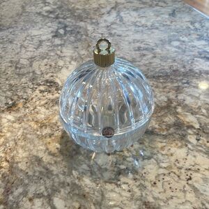 Real crystal candy jar